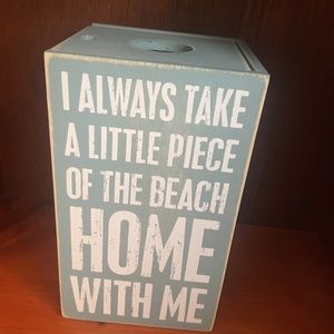 Seashell display organizer